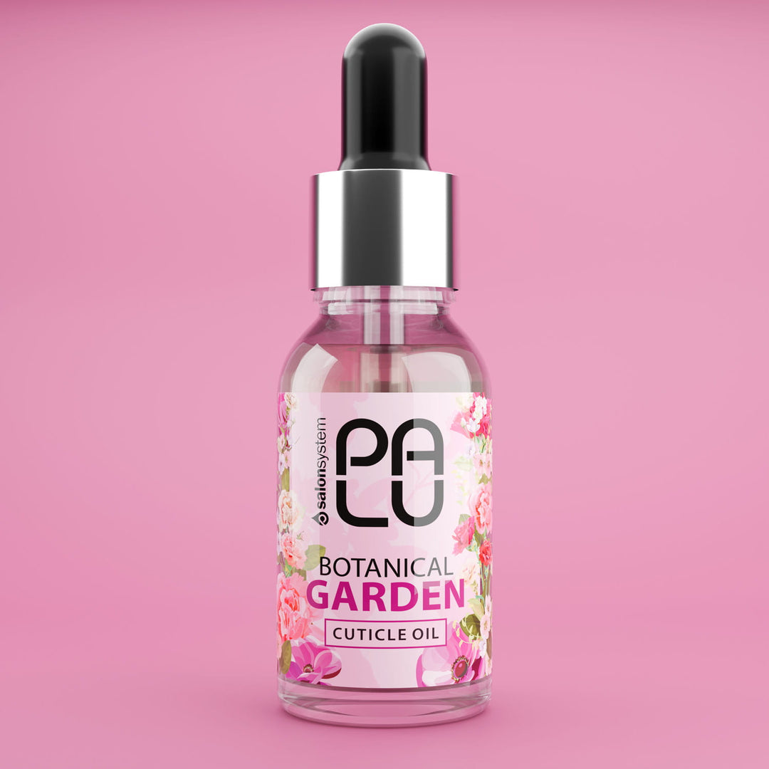 Drėkinamasis nagų ir odelių aliejukas PALU BOTANICAL GARDEN, 15 ml Naguprieziura