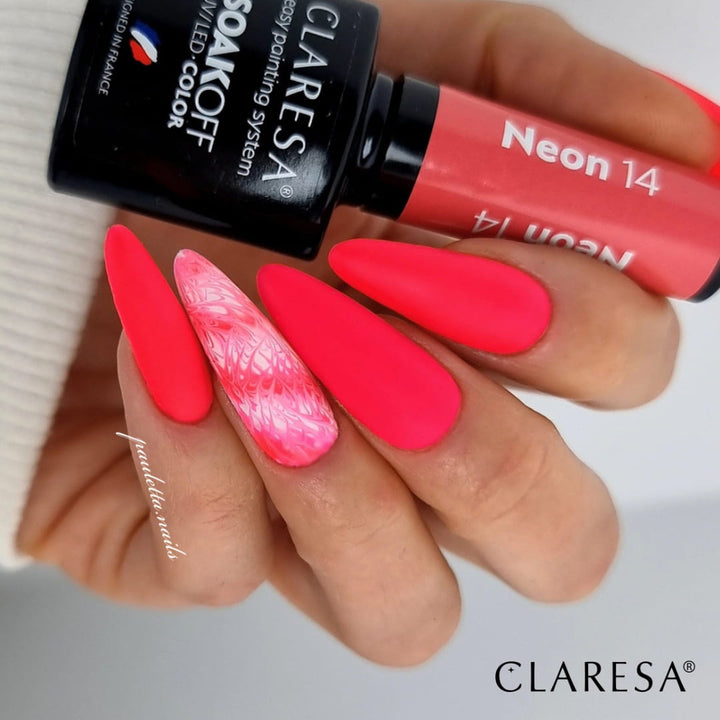 Gelinis lakas CLARESA  Neon 14 Naguprieziura