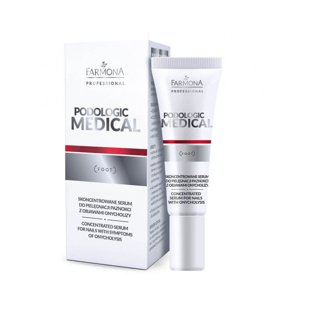 Koncentruotas serumas nagų priežiūrai nuo onicholizės Farmona podologic medical 15 ml