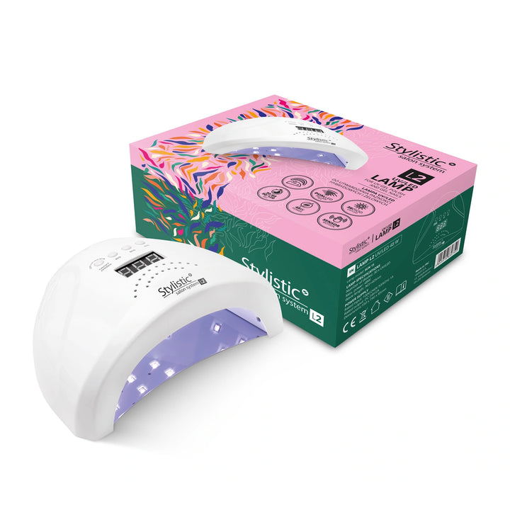 UV/LED lempa nagams Stylistic L2 48W su displėju