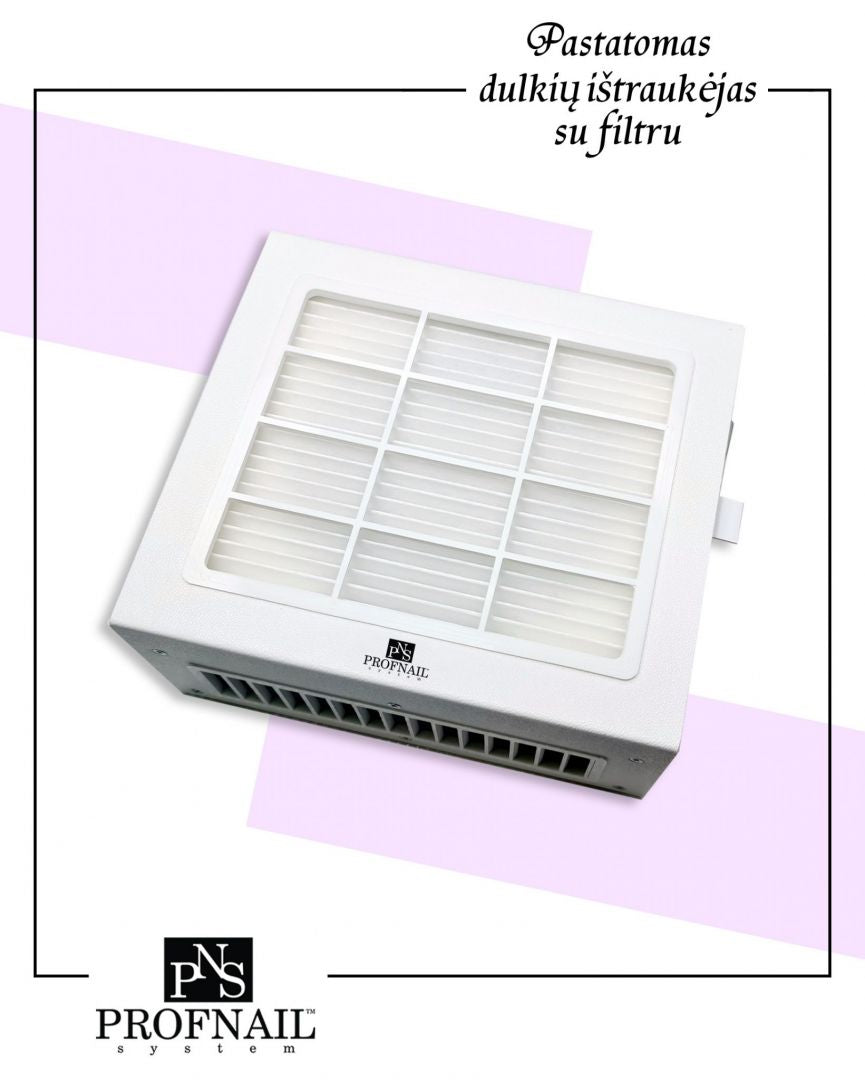 Dulkių ištraukėjas su filtru