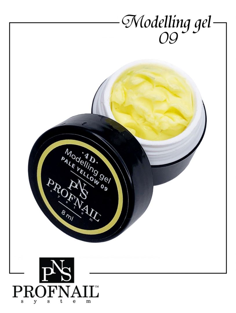 Gelis plastilinas Pale yellow PNS