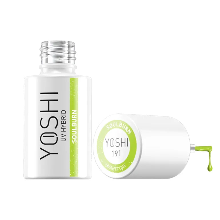 Gelinis lakas YOSHI Neon / Flash / Cat Eye Soulburn 191 Naguprieziura