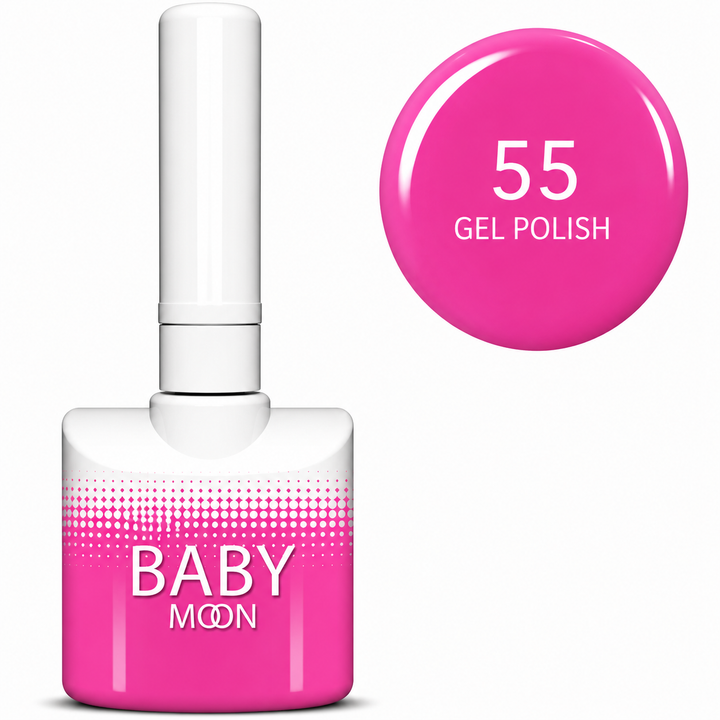 Baby Moon Premium gelinis lakas 055, 8 ml Moon FULL