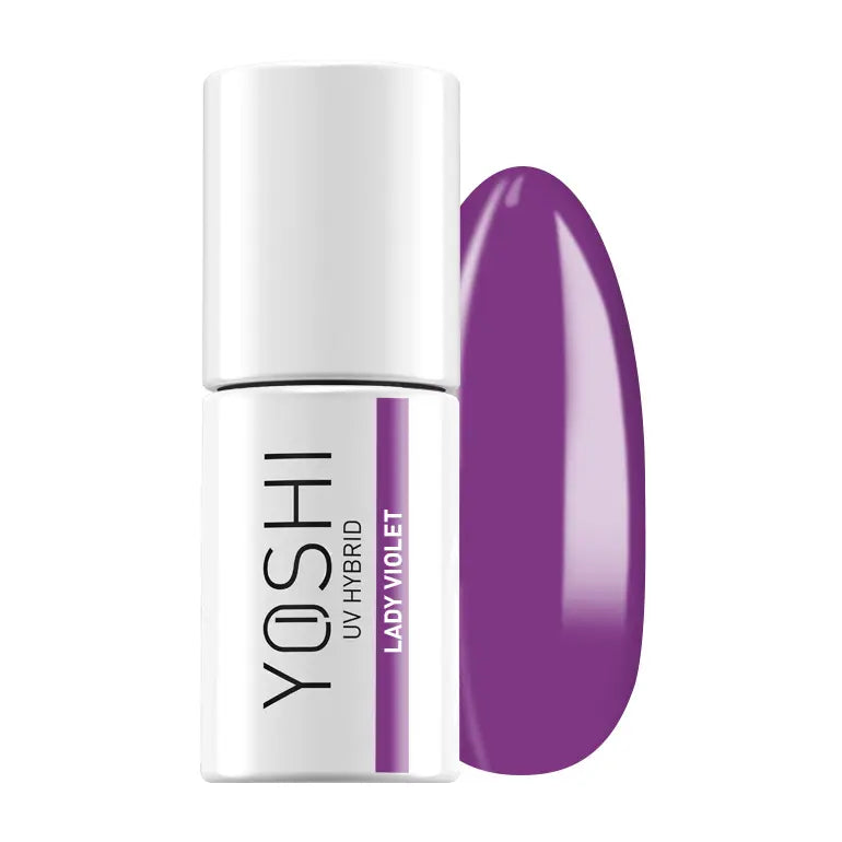 Gelinis lakas YOSHI LADY VIOLET 126 baltame fone