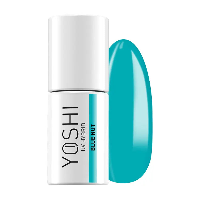 Gelinis lakas YOSHI BLUE NUT 128 baltame fone