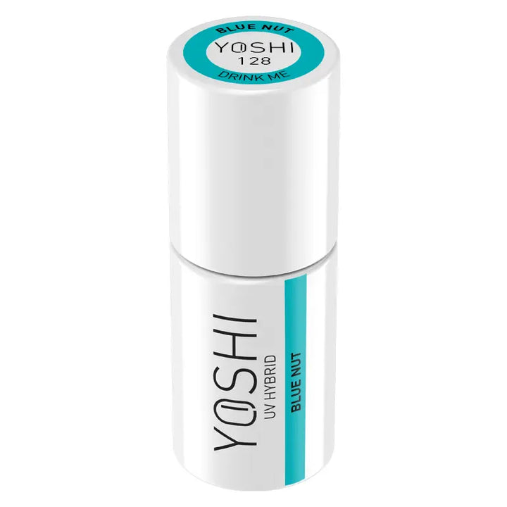 Gelinis lakas YOSHI BLUE NUT 128 baltame fone
