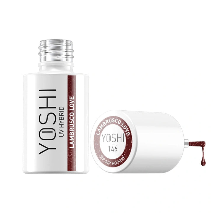 Gelinis lakas YOSHI FLASH Lambrusco Love 146 Naguprieziura