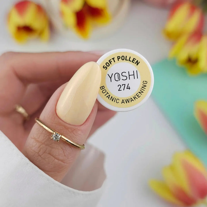 Gelinis lakas YOSHI Soft Pollen 6 ml – 274 Yoshi