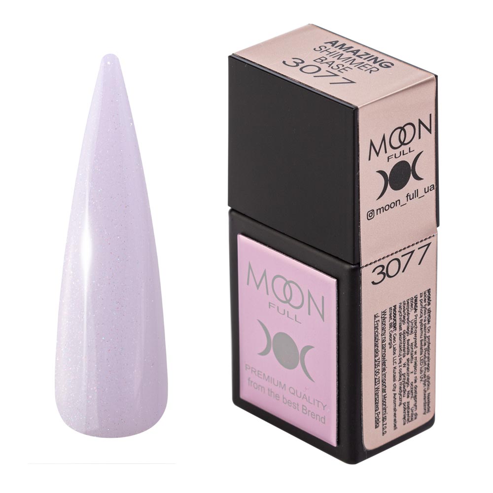 MOON Full Amazing Shimmer Base 3077, 12 ml Moon FULL