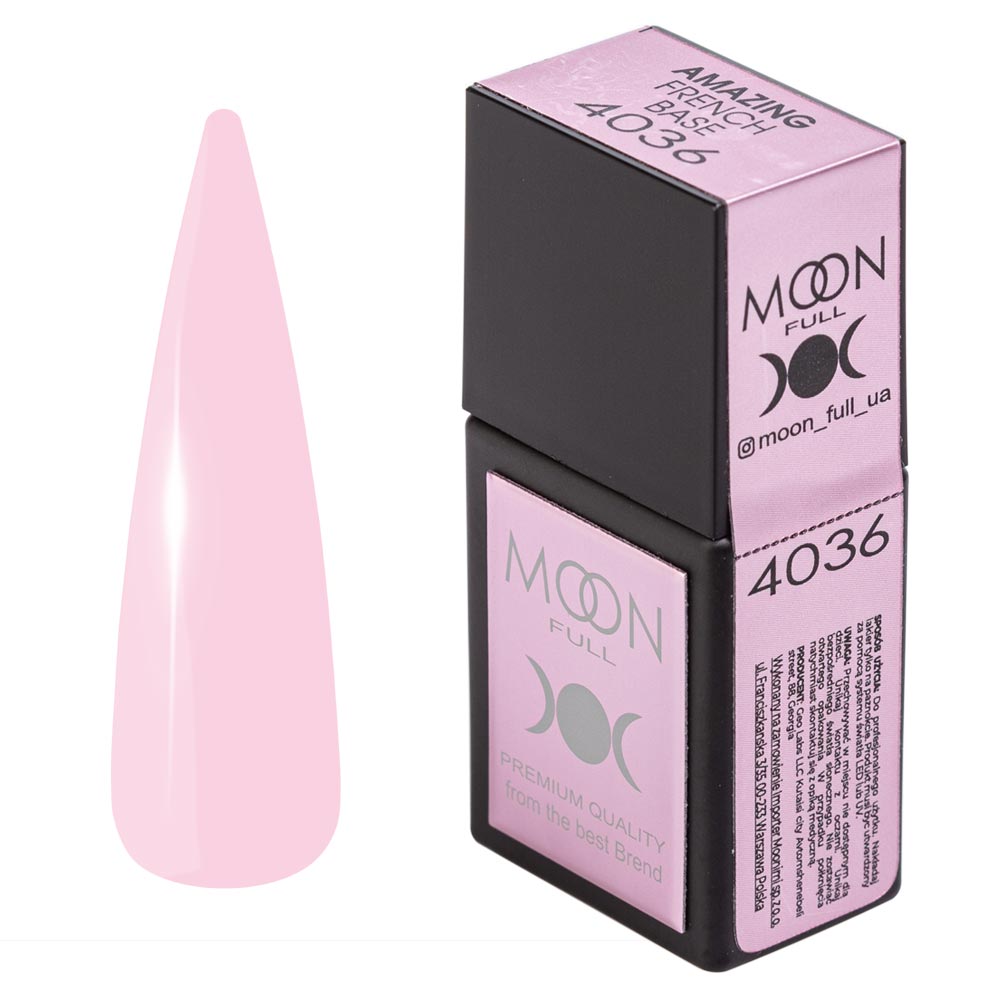 MOON Full Amazing French Base 4036, 12 ml Moon FULL