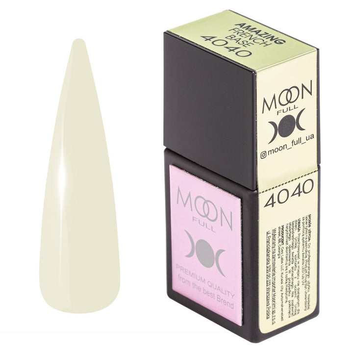 MOON Full Amazing French Base 4040, 12 ml Moon FULL