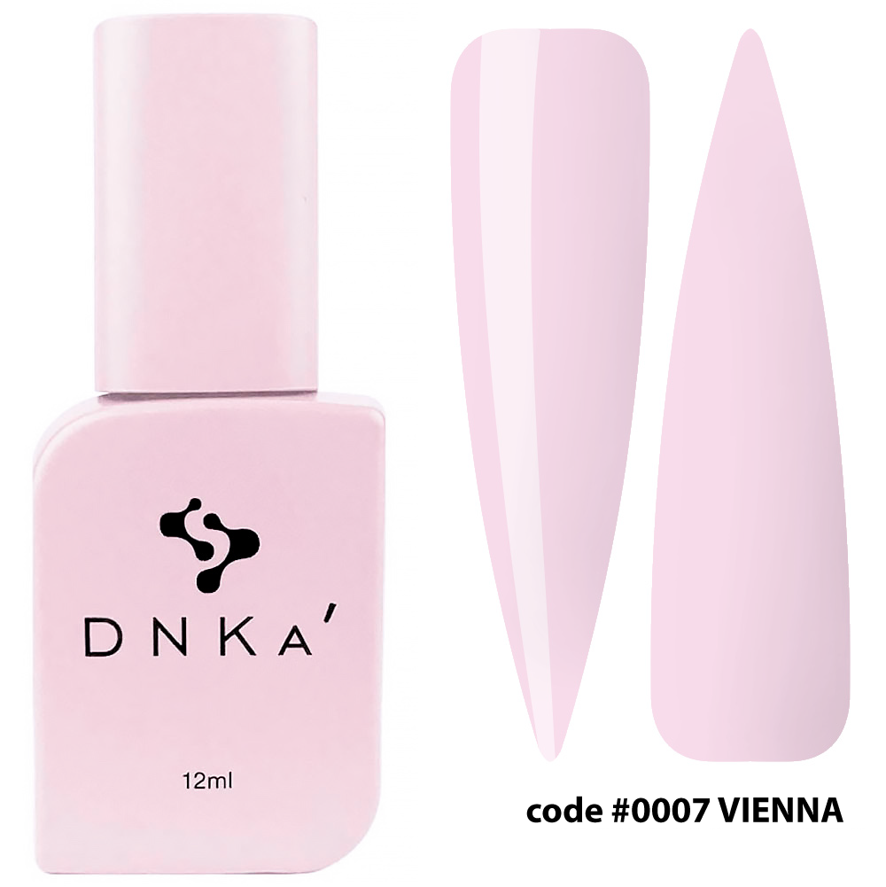 Gelinio lako viršutinis sluoksnis DNKA COVER TOP No wipe 0007 12 ml Dima