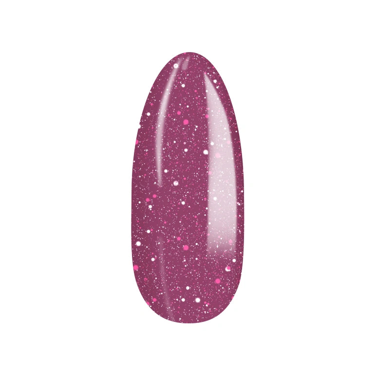 Gelinis lakas YOSHI Galaxy Fuchsia Stardust 524