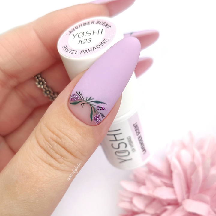 Gelinis lakas YOSHI Lavander Scent 823