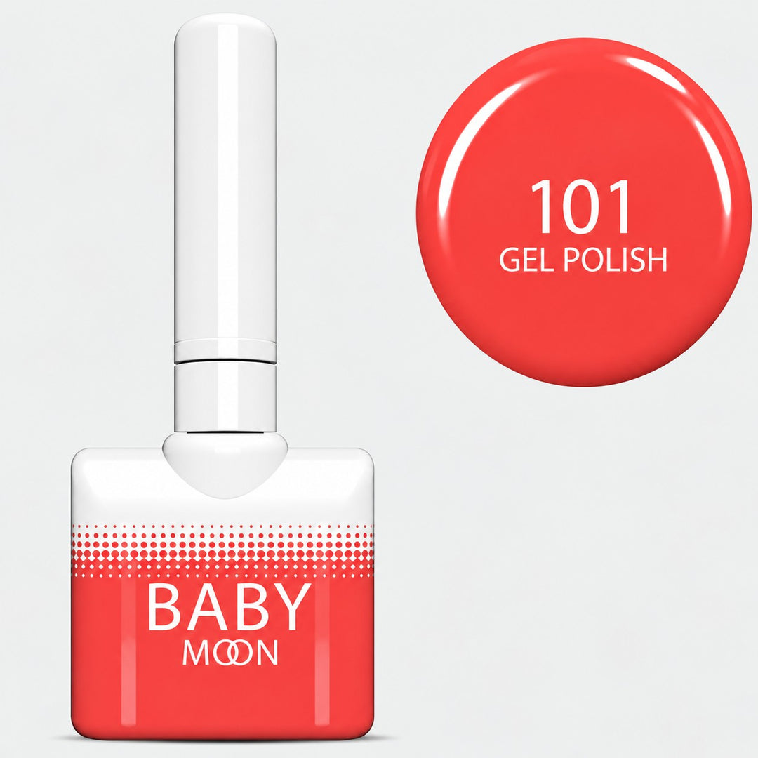 Baby Moon Premium gelinis lakas 101, 8 ml Moon FULL