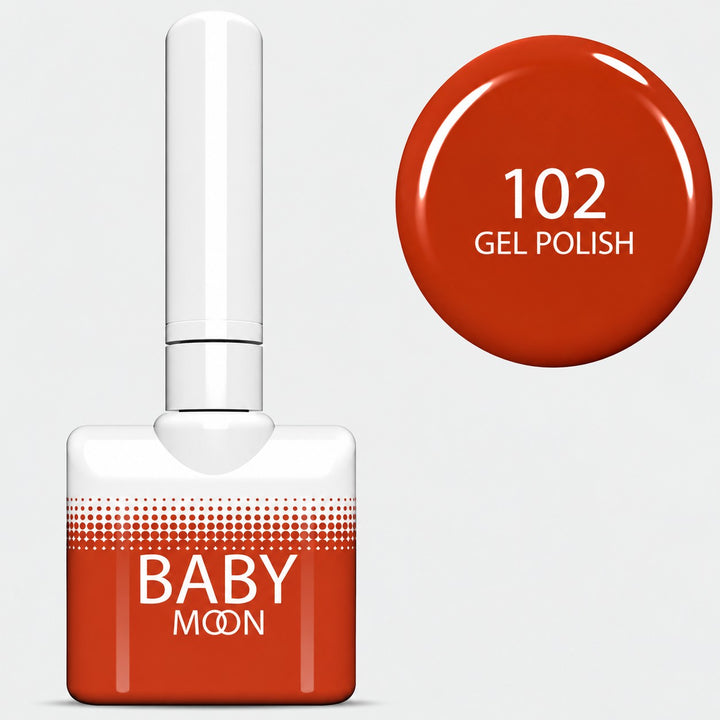Baby Moon Premium gelinis lakas 102, 8 ml Moon FULL