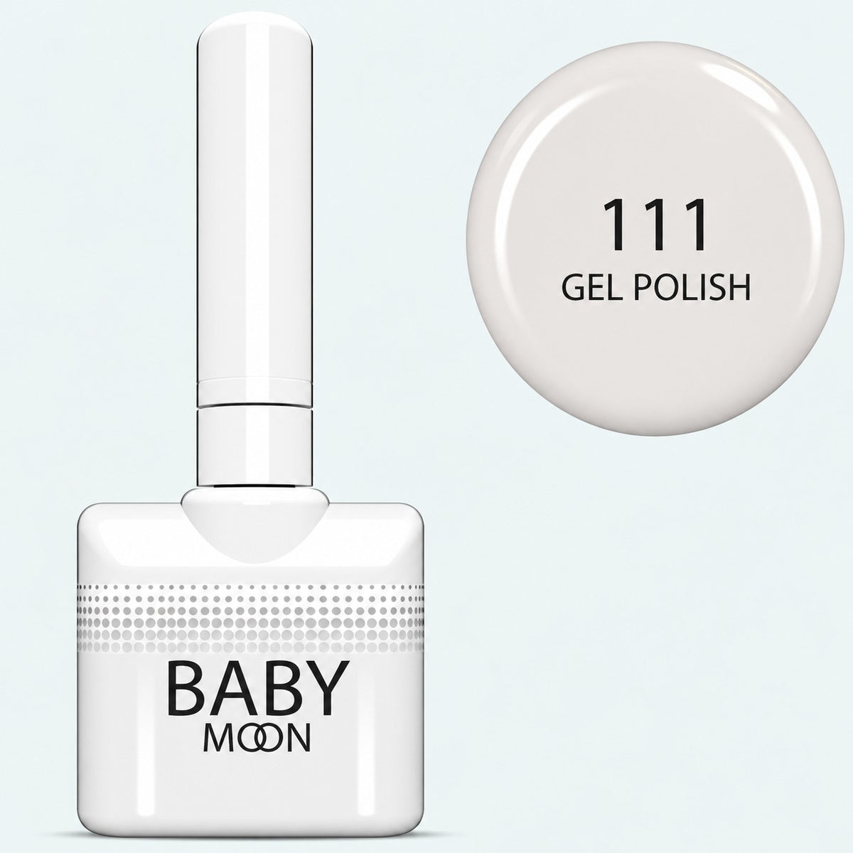 Baby Moon Premium gelinis lakas 111, 8 ml Moon FULL