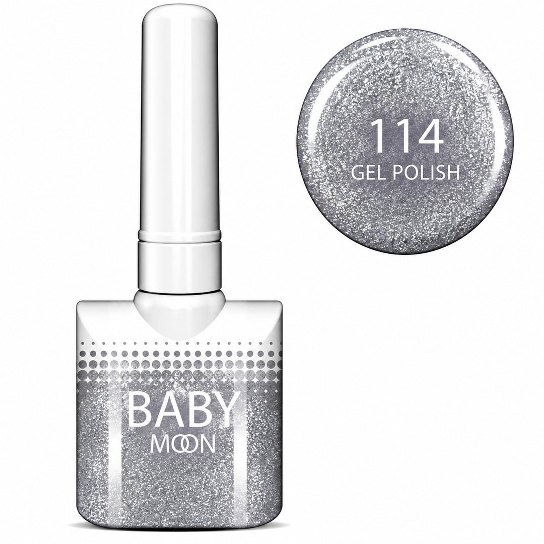 Baby Moon Premium gelinis lakas 114, 8 ml Moon FULL