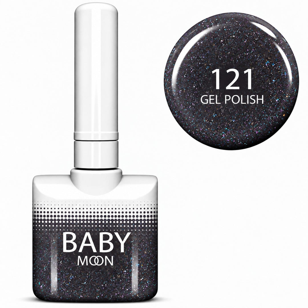 Baby Moon Premium gelinis lakas 121, 8 ml Moon FULL