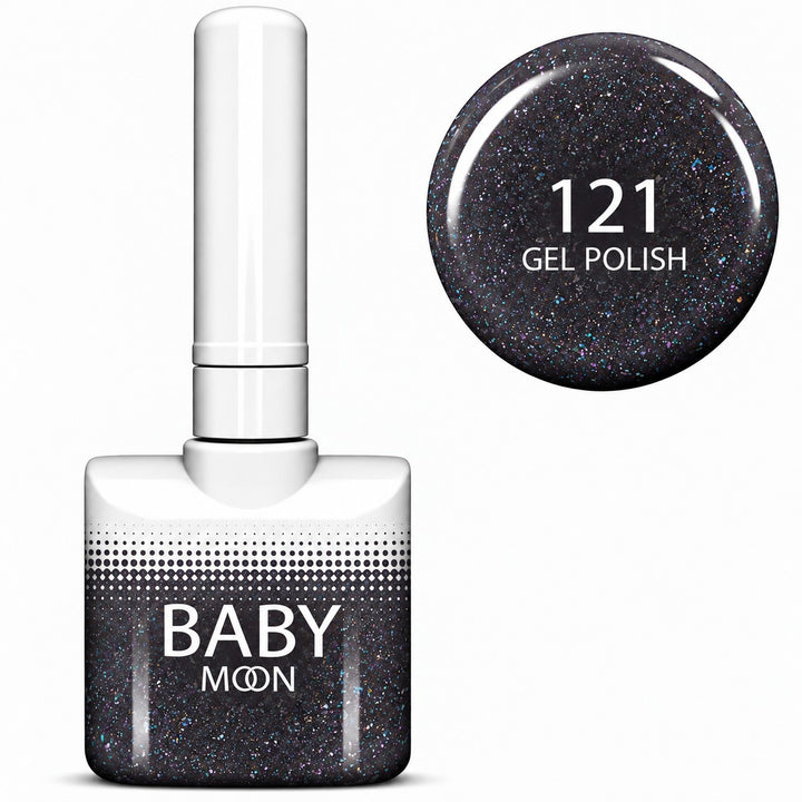 Baby Moon Premium gelinis lakas 121, 8 ml Moon FULL