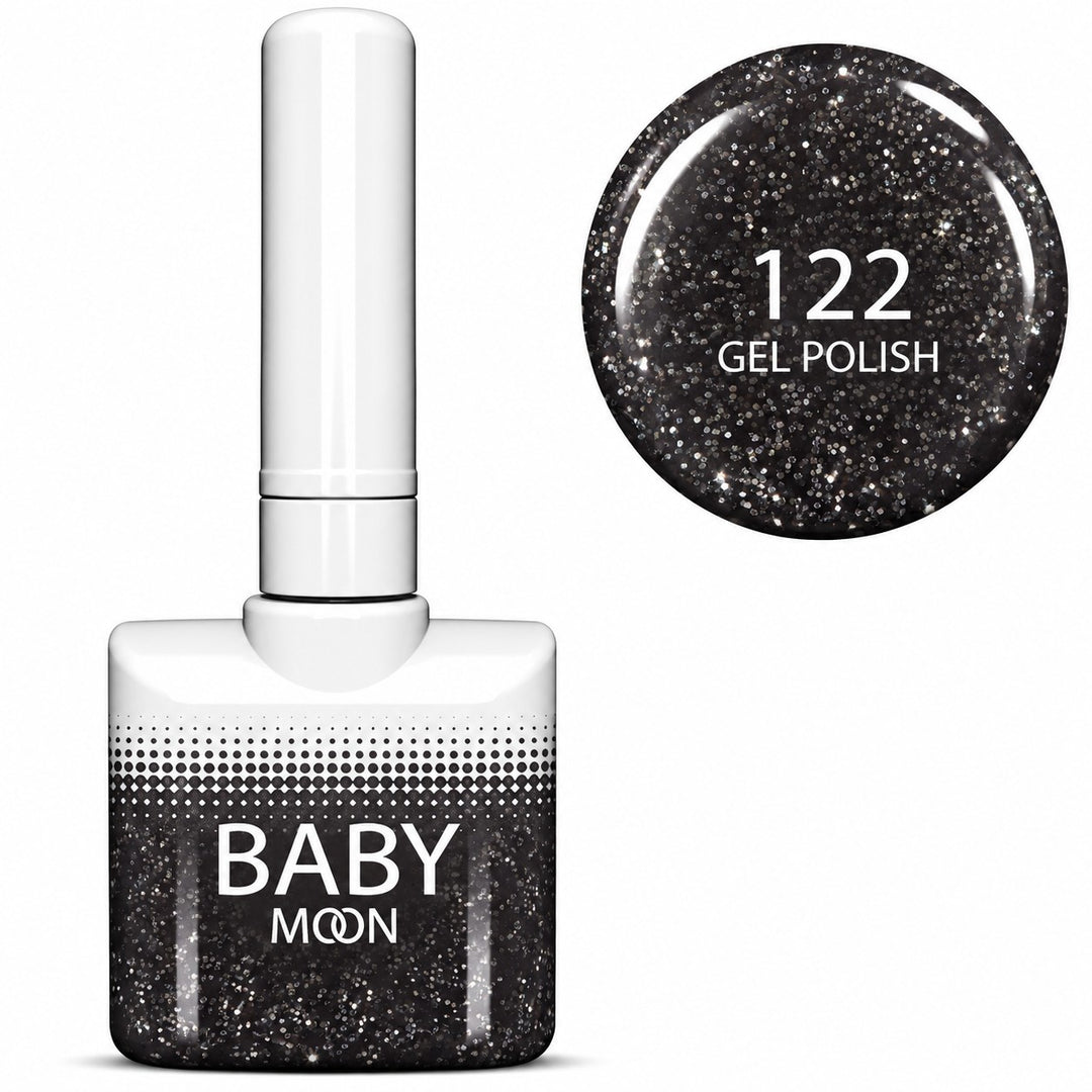 Baby Moon Premium gelinis lakas 122, 8 ml Moon FULL
