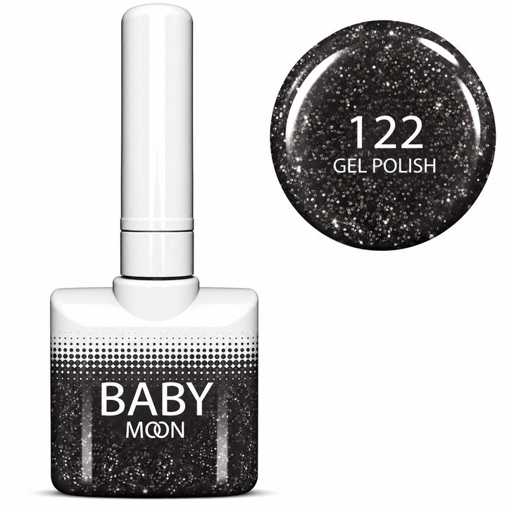 Baby Moon Premium gelinis lakas 122, 8 ml Moon FULL