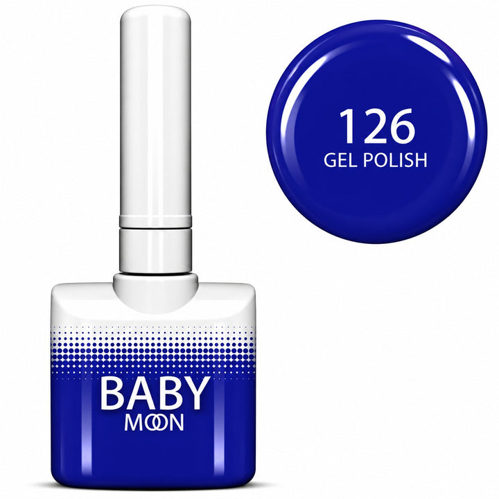 Baby Moon Premium gelinis lakas 126, 8 ml Moon FULL