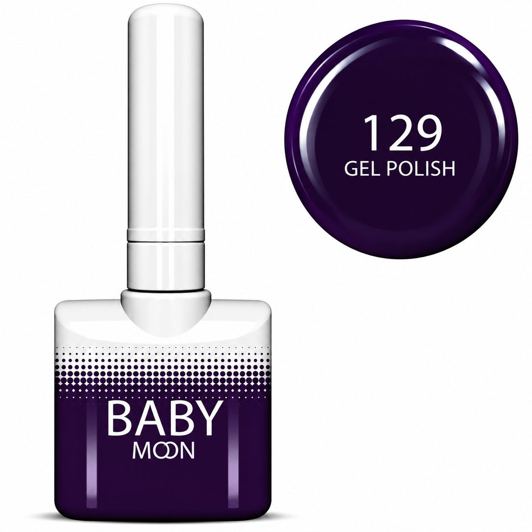 Baby Moon Premium gelinis lakas 129, 8 ml Moon FULL