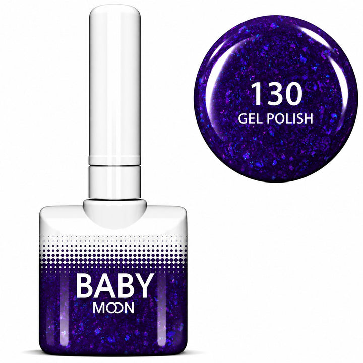 Baby Moon Premium gelinis lakas 130, 8 ml Moon FULL