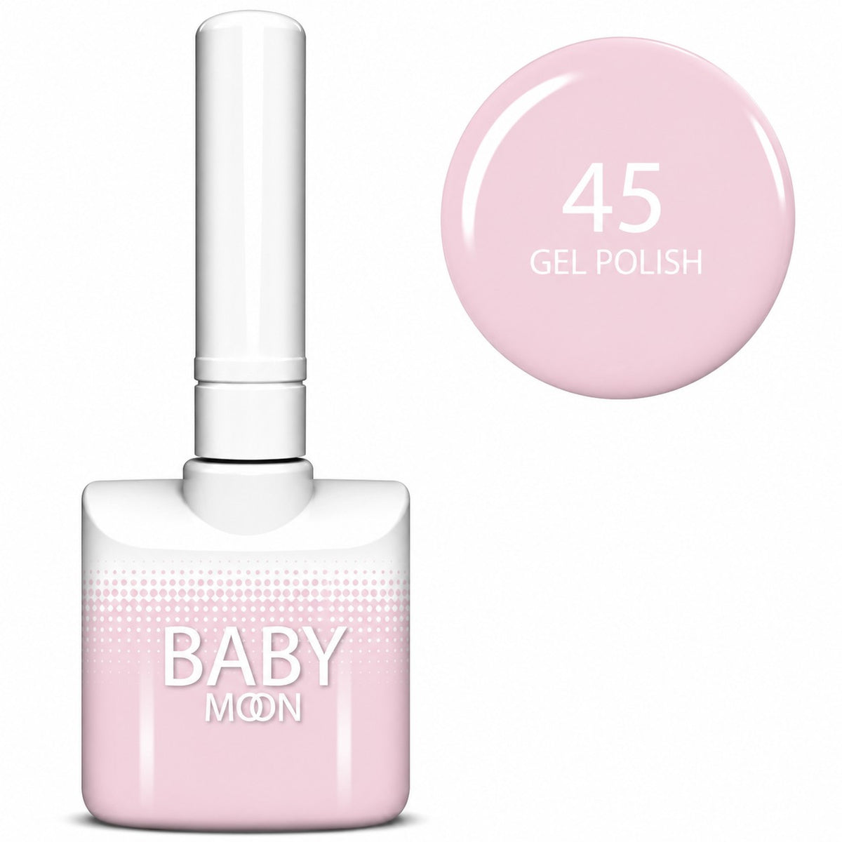 Baby Moon Premium gelinis lakas 045, 8 ml Moon FULL