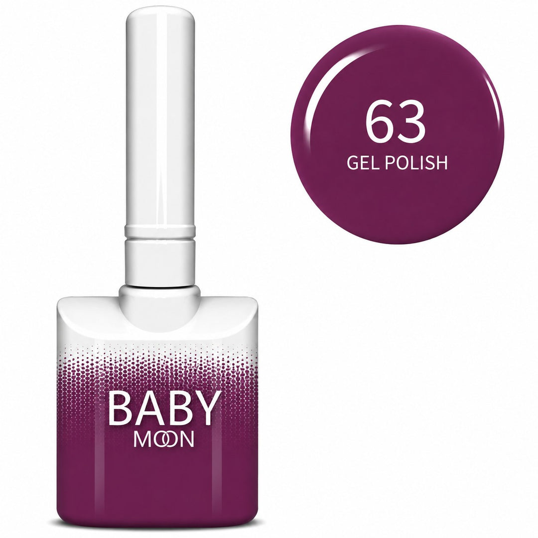 Baby Moon Premium gelinis lakas 063, 8 ml Moon FULL