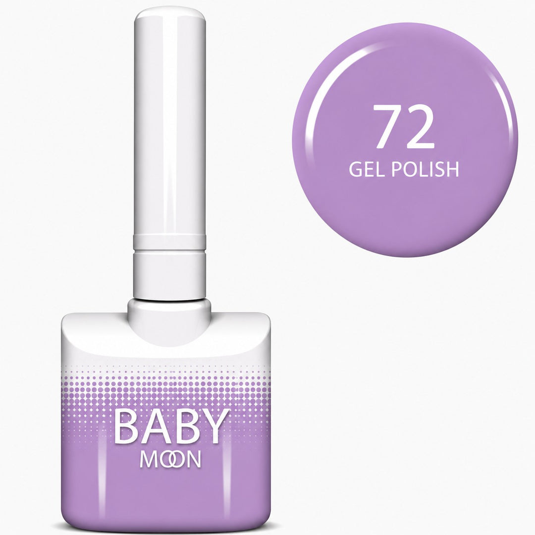 Baby Moon Premium gelinis lakas 072, 8 ml Moon FULL