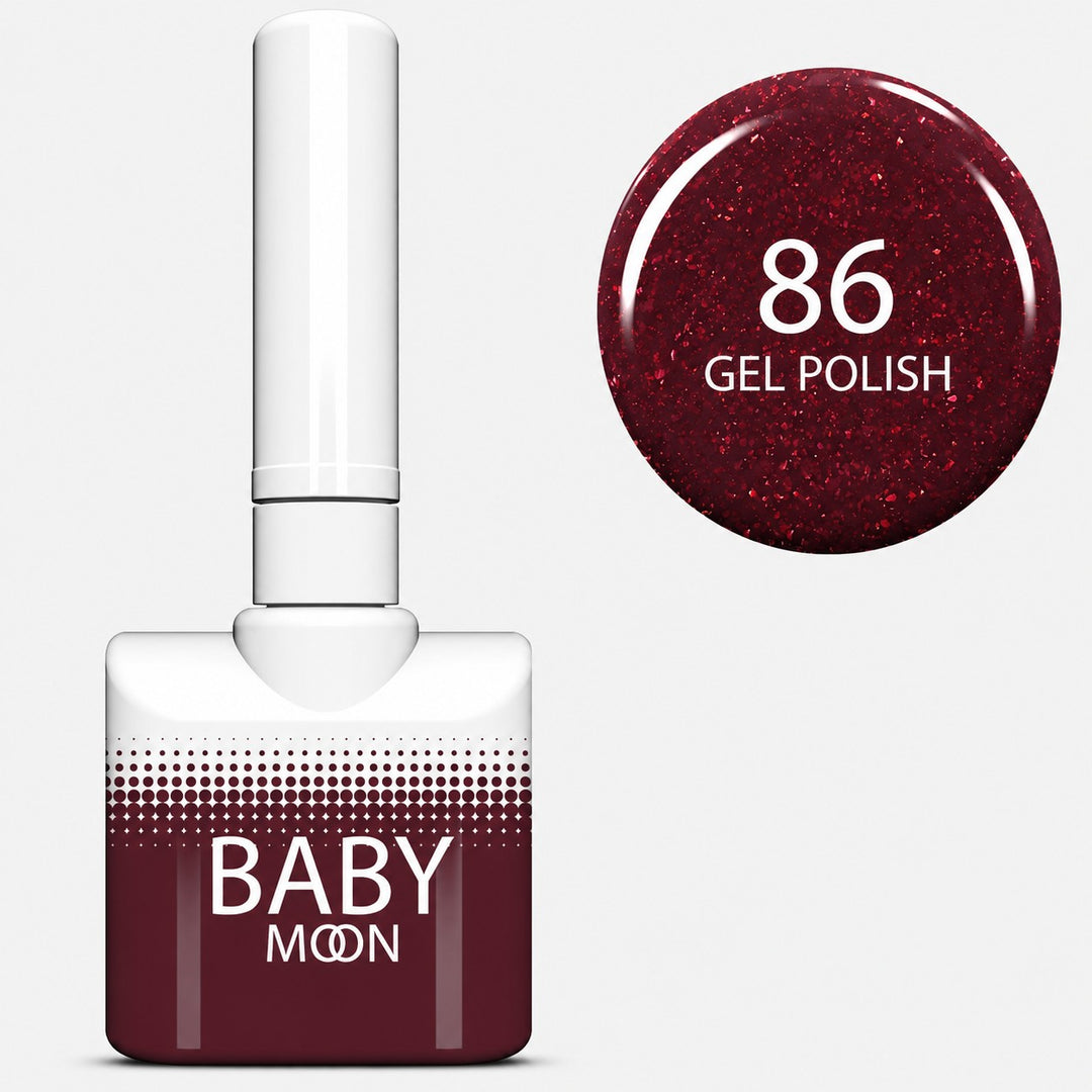 Baby Moon Premium gelinis lakas 086, 8 ml Moon FULL