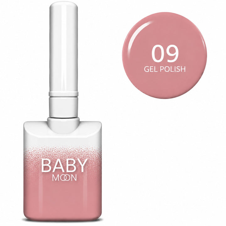 Baby Moon Premium gelinis lakas 009, 8 ml Moon FULL