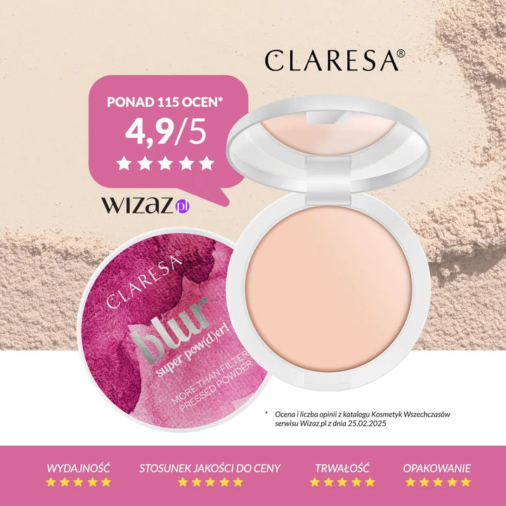 Claresa presuota pudra BLUR SUPER POW(D)ER! 11 g 4Mass