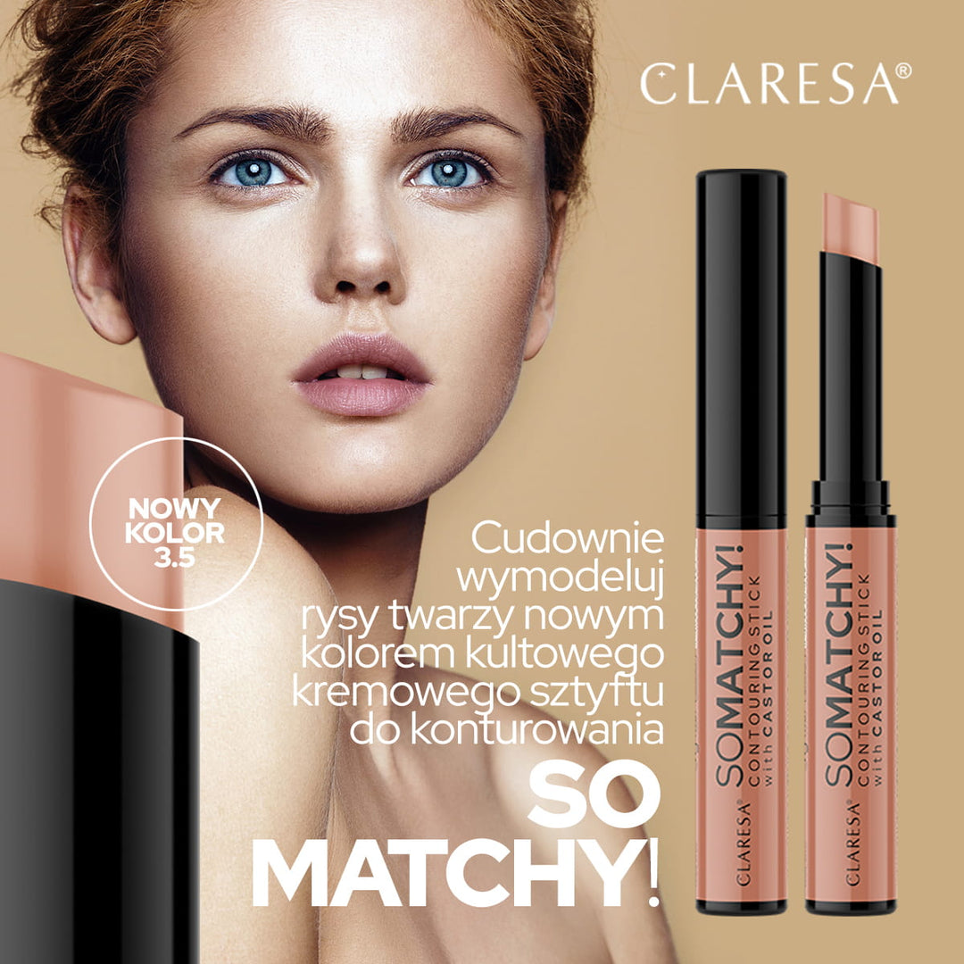 CLARESA Kremine kontūravimo pudra–štyftas SO MATCHY! 3,5 Contour 3 g 4Mass