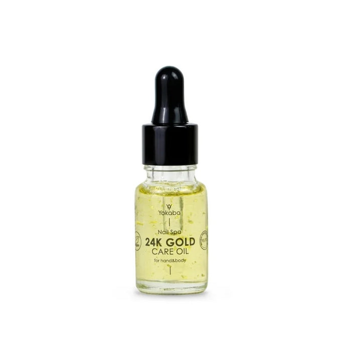 Nagų ir odelių aliejukas 24K GOLD CARE OIL Yokaba 10 ml