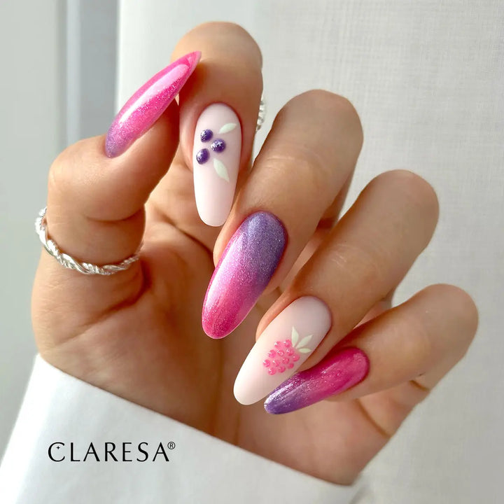 Gelinis lakas Claresa Neon Cat Eye Light Pink 5g 4Mass