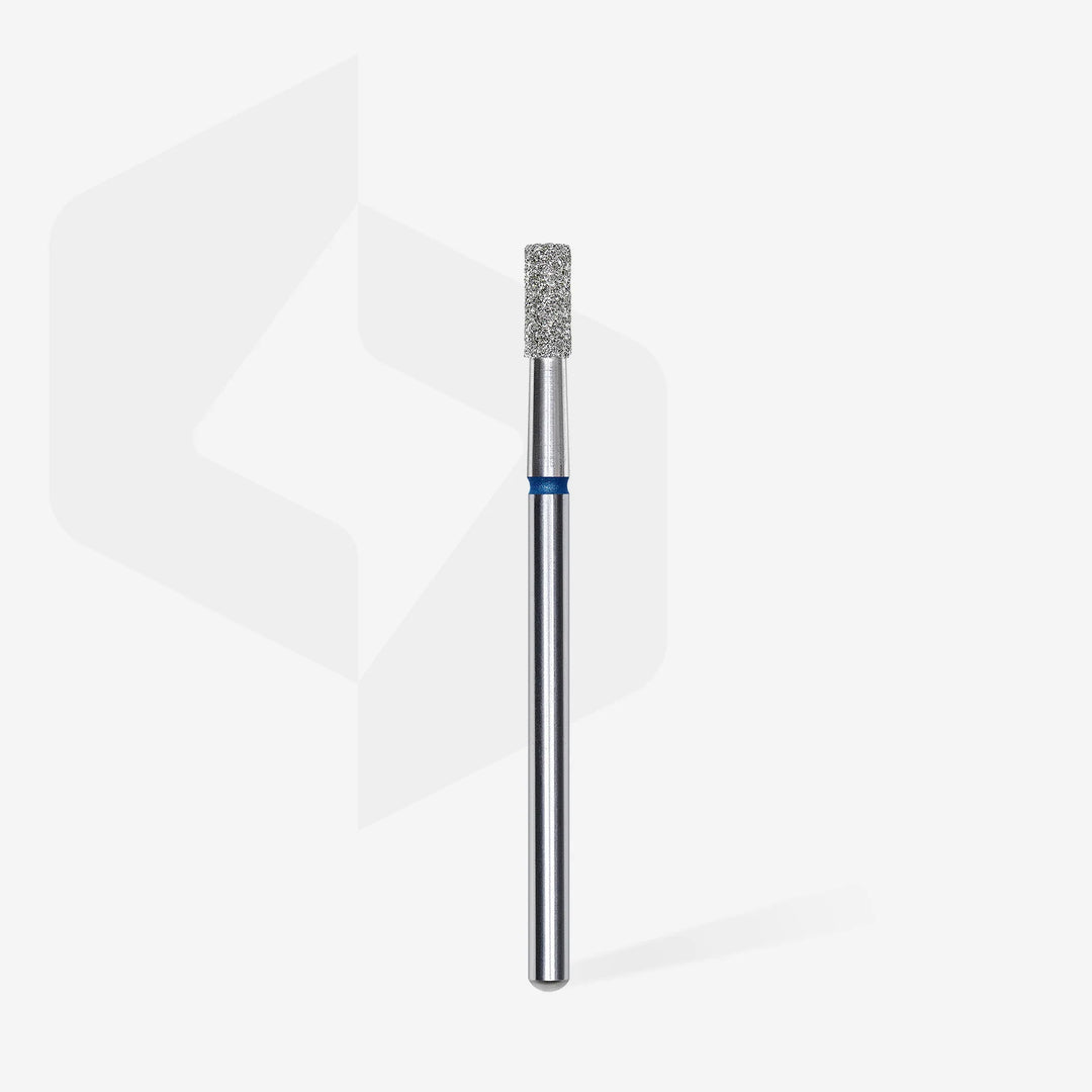 Deimantinis frezos antgalis cilindras mėlynas STALEKS EXPERT 2.5 mm Staleks
