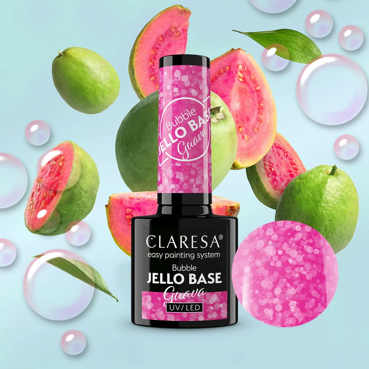 Claresa Bubble Jello Base Guava 5g 4Mass