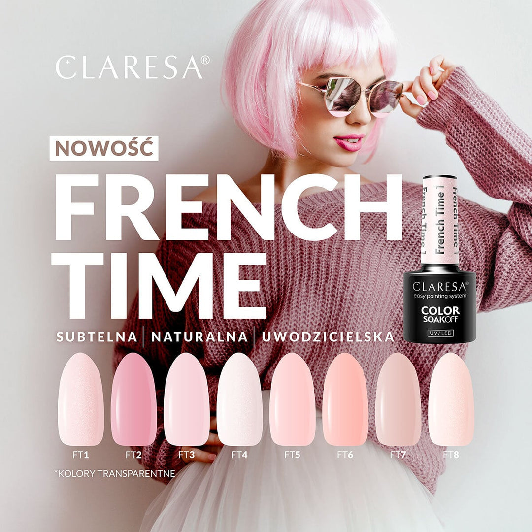 Gelinis lakas CLARESA French Time