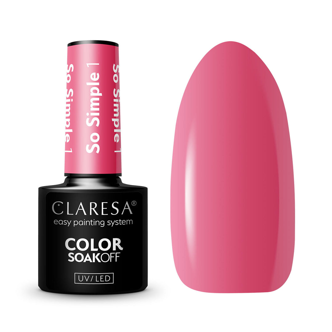 Gelinis lakas CLARESA | Geliniai nagų lakai | Gel polish Claresa