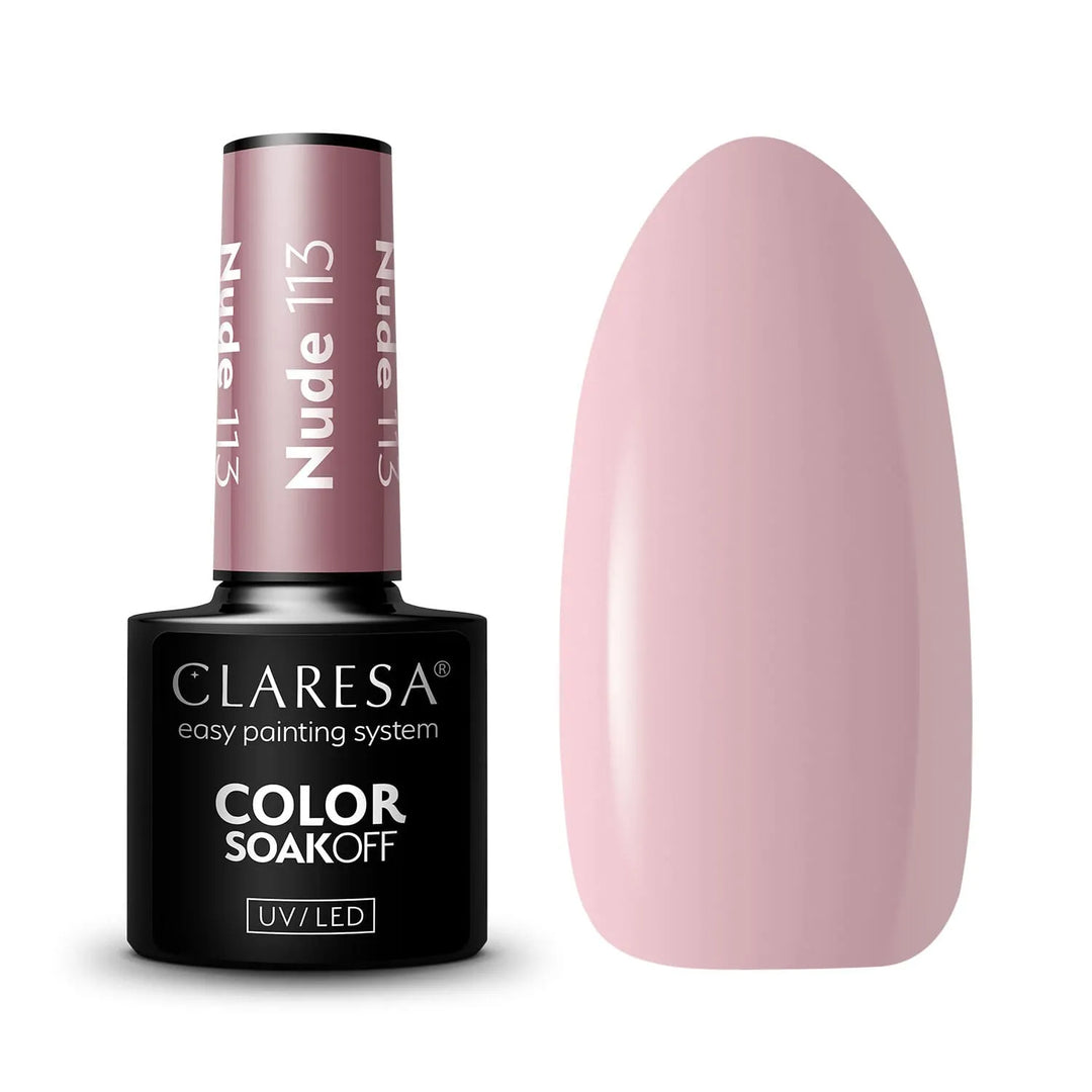 Gelinis lakas CLARESA NUD 113 baltame fone