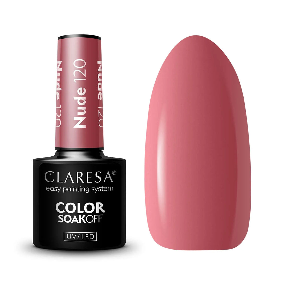 Gelinis lakas CLARESA NUD 120 baltame fone