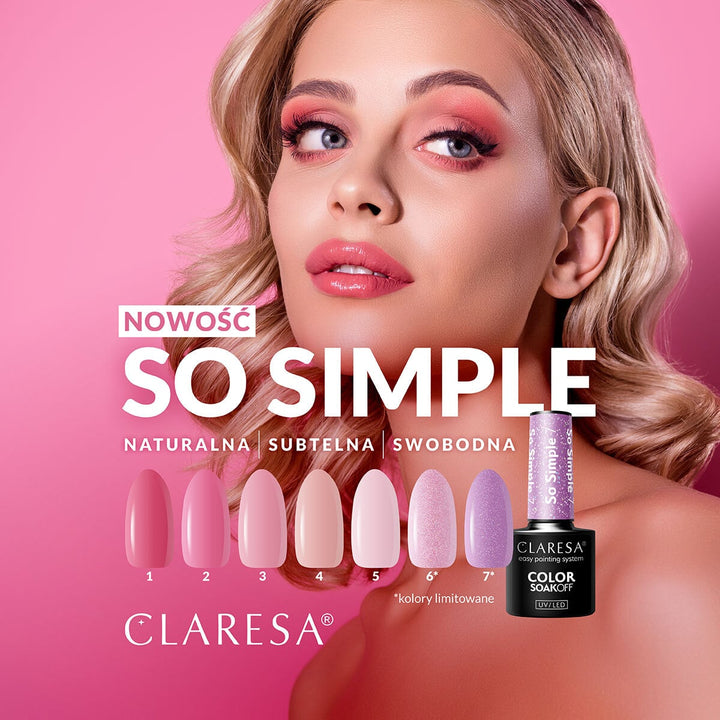 Gelinis lakas CLARESA | Geliniai nagų lakai | Gel polish Claresa