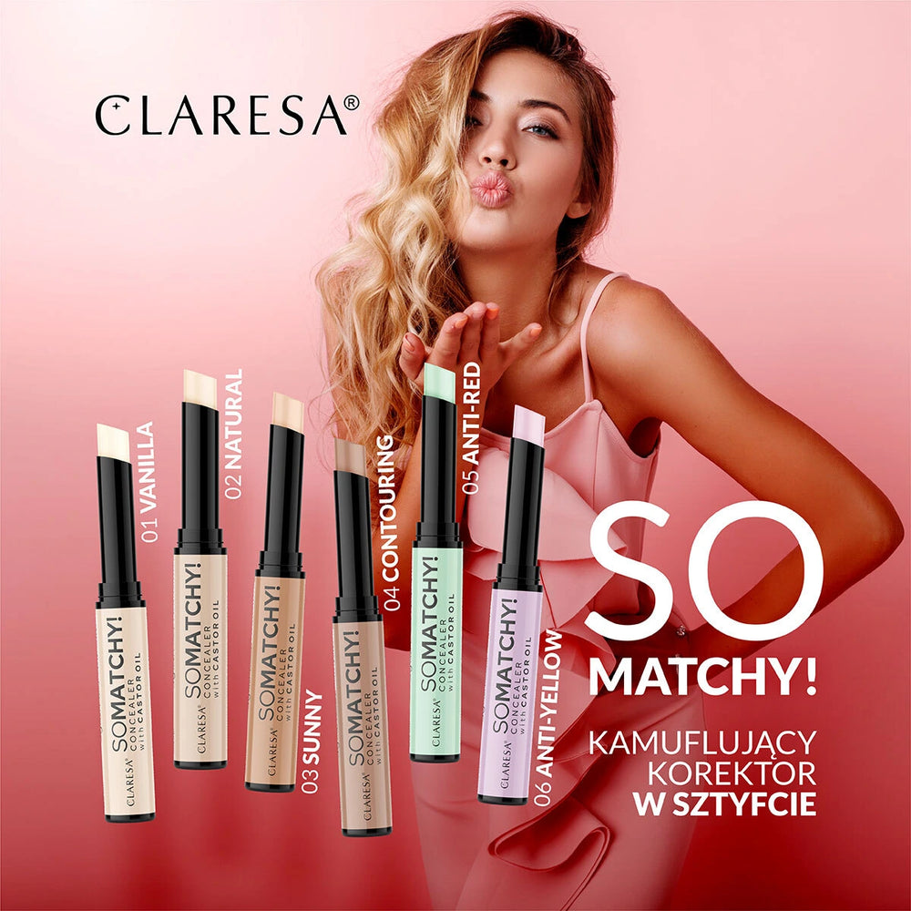CLARESA Kremine kontūravimo pudra–štyftas SO MATCHY 4 CONTOURING 3 g 4Mass