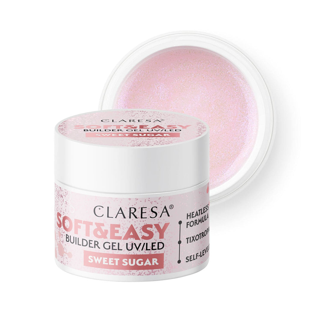 CLARESA SOFT&EASY BUILDER GEL Sweet Sugar 12 g 4Mass