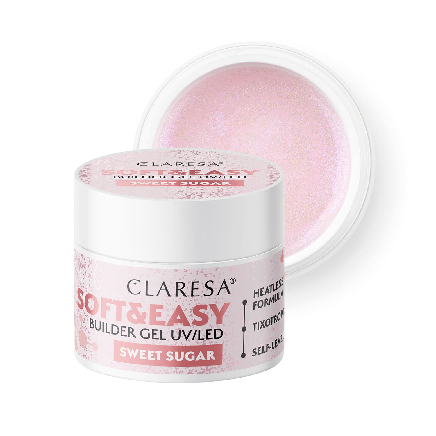 CLARESA SOFT&EASY BUILDER GEL Sweet Sugar 12 g 4Mass