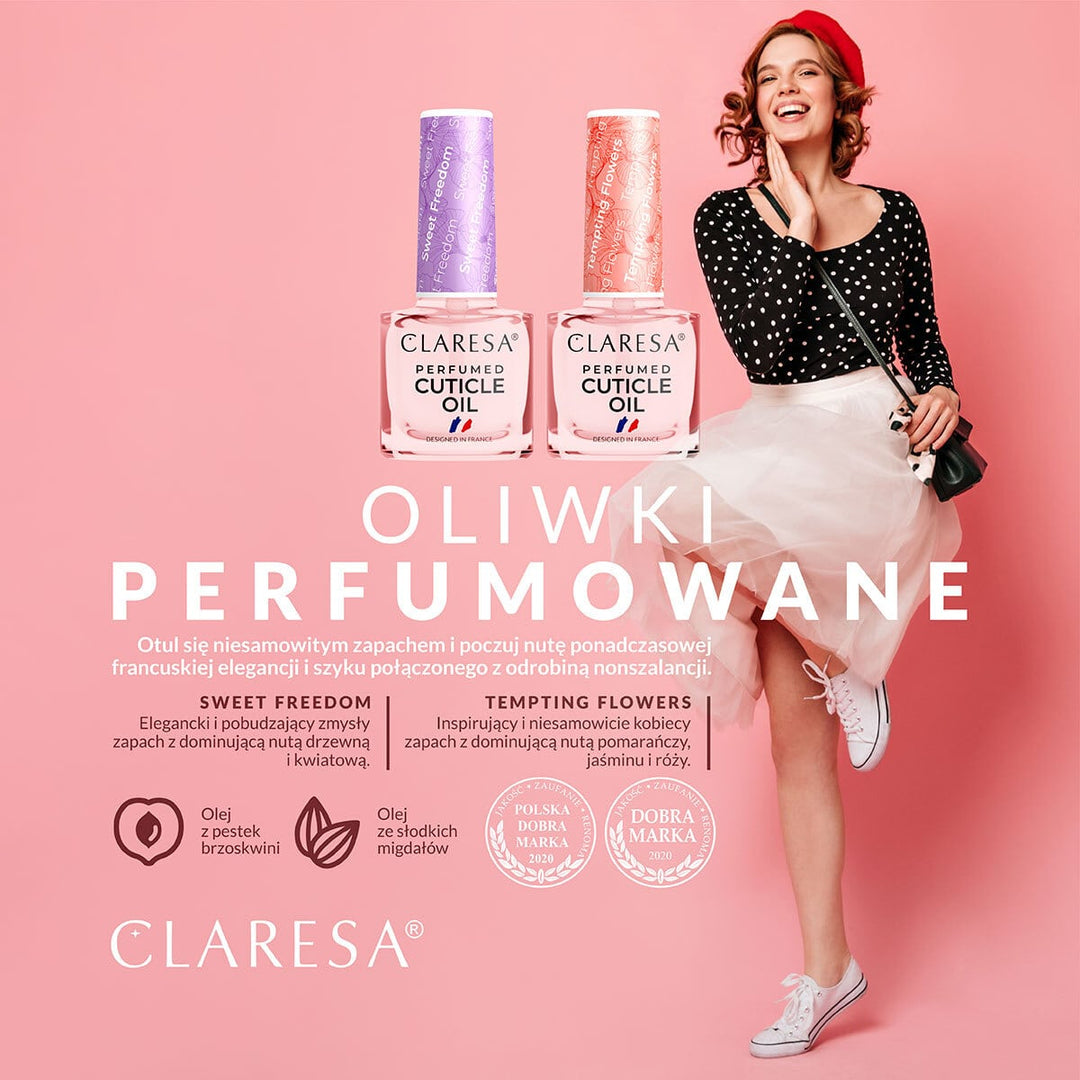 Parfumuotas nagų ir odelių aliejukas CLARESA Sweet Freedom 5 ml